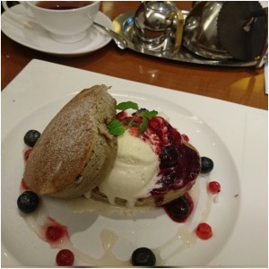大宮駅でパンケーキ